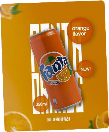 Fanta Orange Flavor Ad